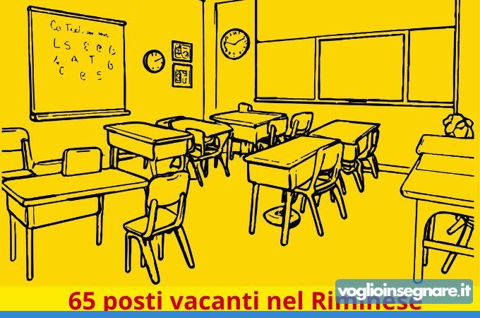 Supplenze 2024: Scuole Riminesi in difficoltà con 65 posti vacanti